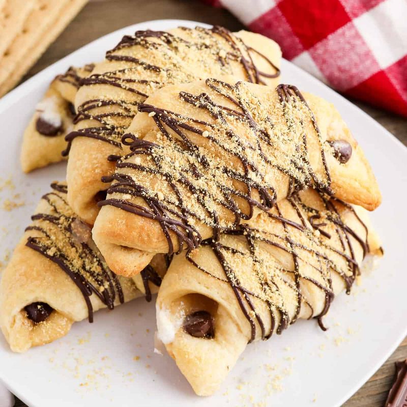 Chocolate-Stuffed Crescent Rolls