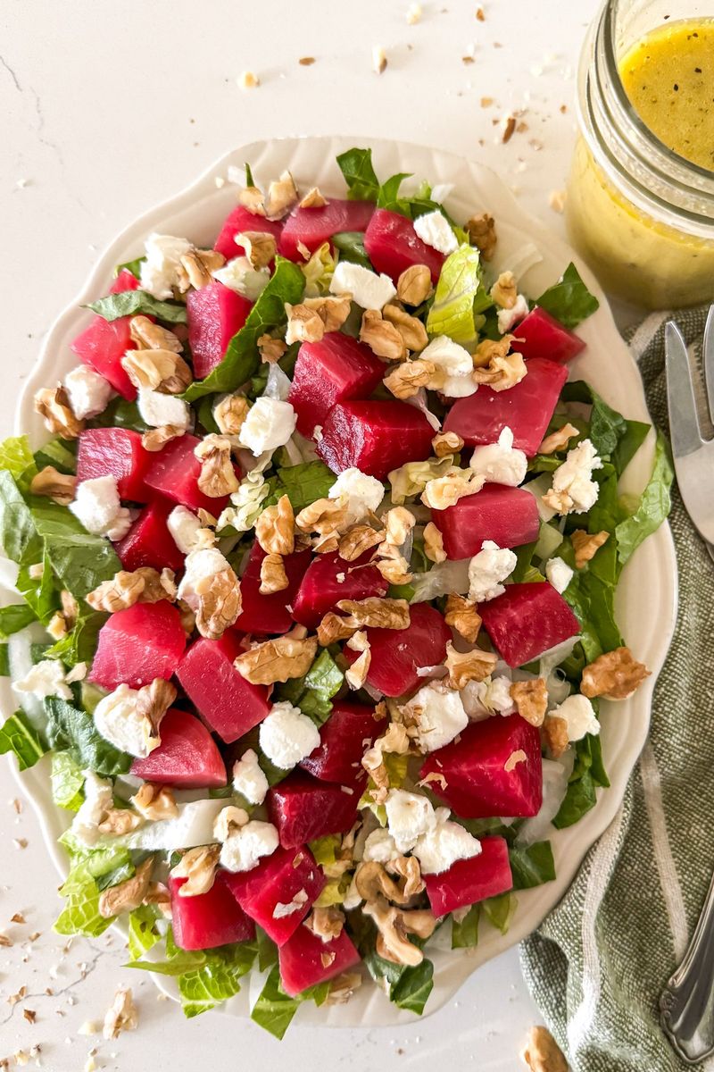 Roasted Beet & Apple Salad