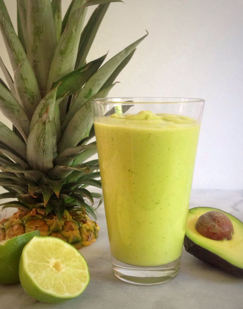 Avocado Pineapple Smoothie