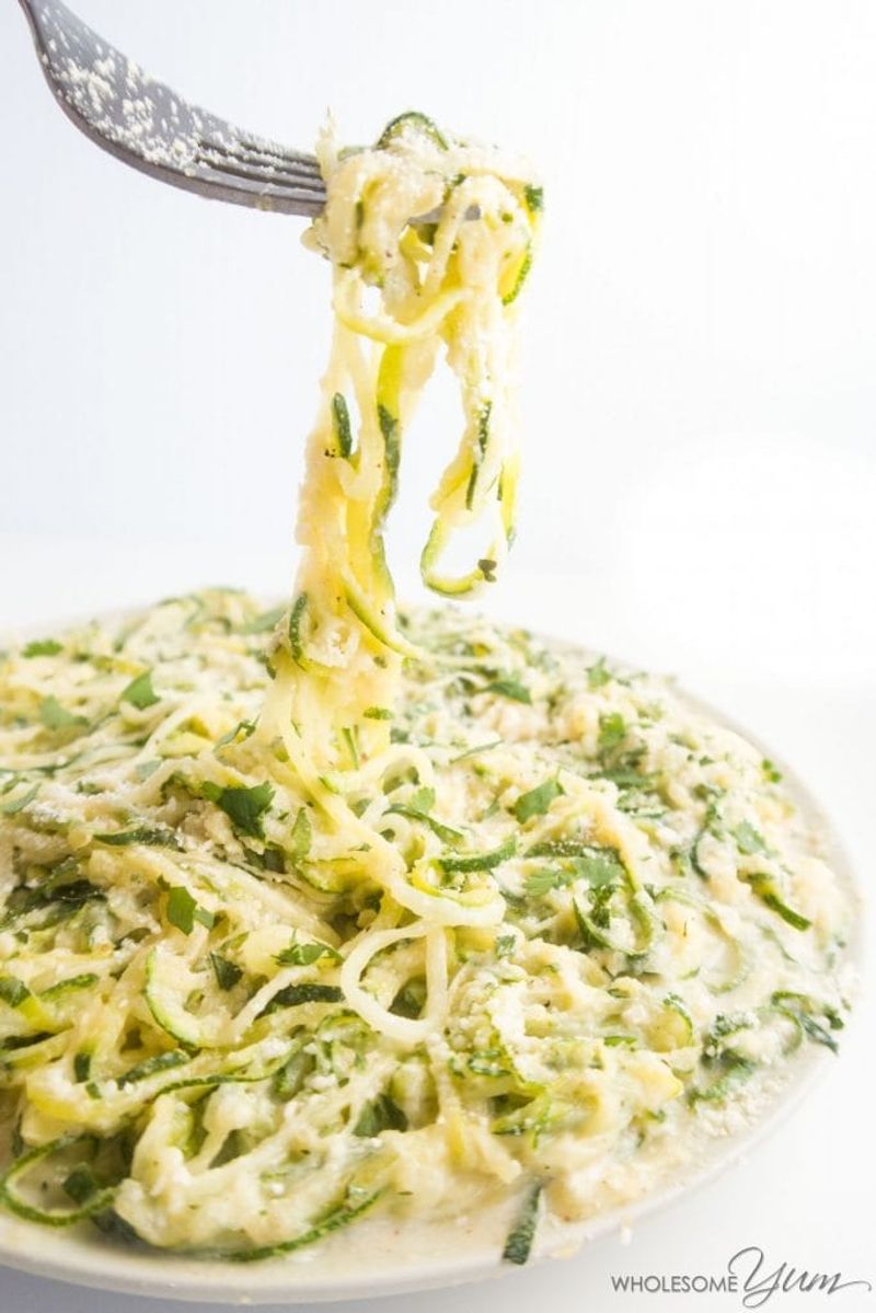 Zoodle Alfredo