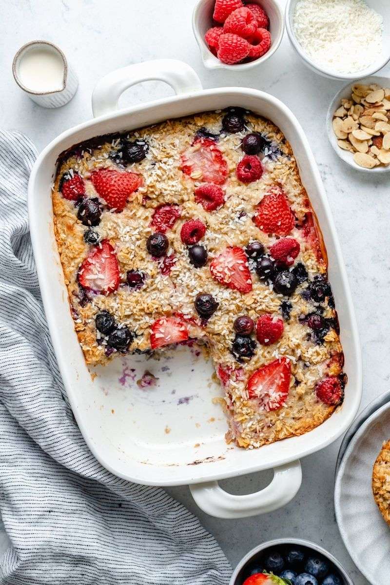 Homemade Baked Oats