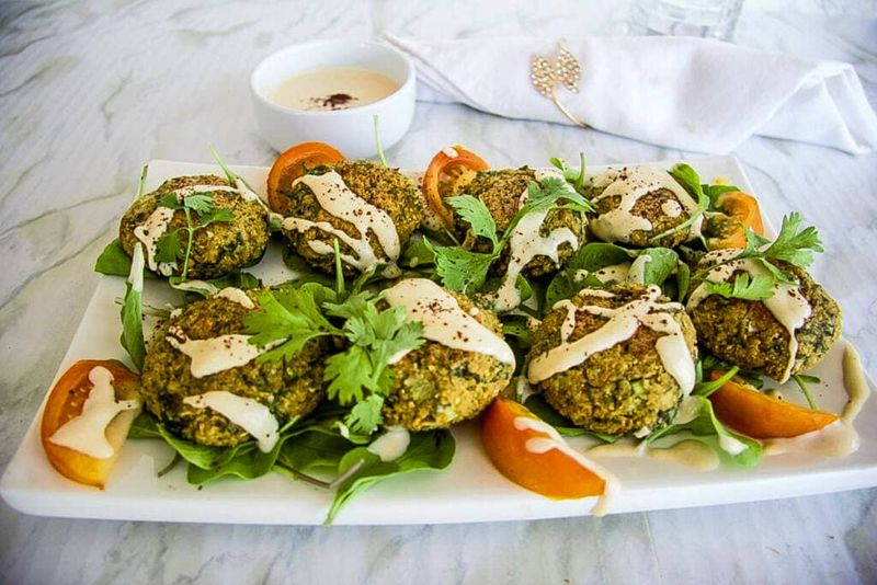 Cauliflower Falafel Balls