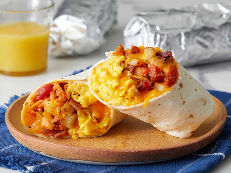 Pre-Made Breakfast Burritos (From the Freezer Aisle)