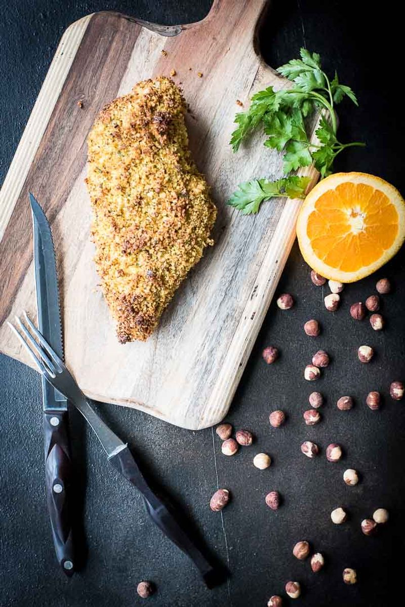 Hazelnut-Crusted Chicken