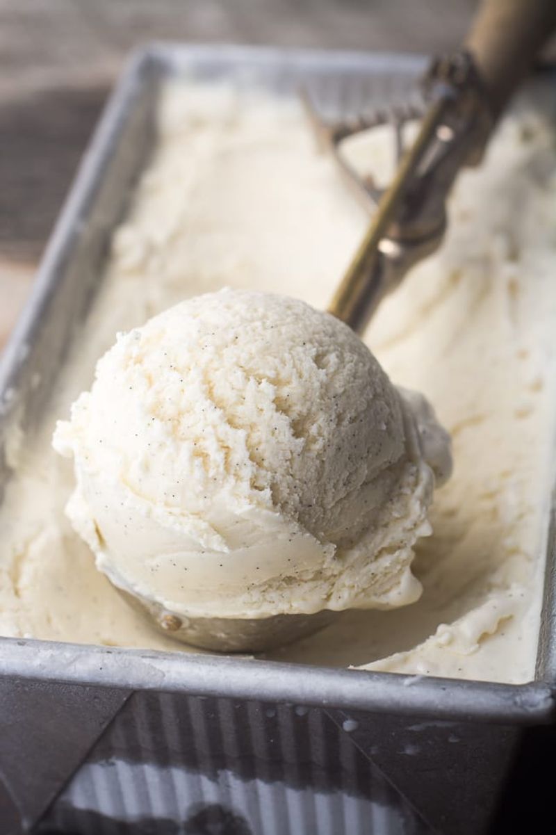 No-Churn Vanilla Bean Ice Cream