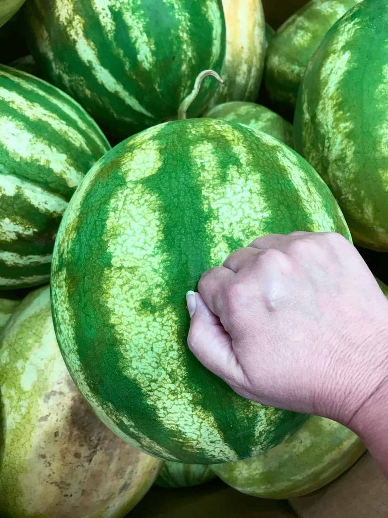 Tap for a Hollow Sound (Melons)