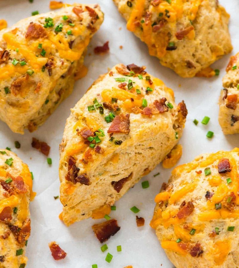 Bacon & Gruyère Scones
