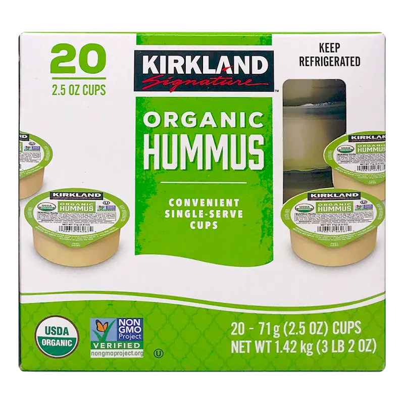 Kirkland Organic Hummus (Snack Cups)