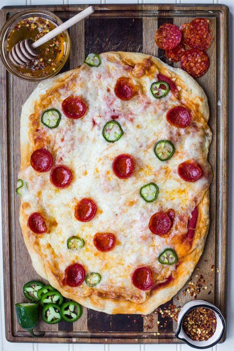 Hot Honey Pepperoni Pizza