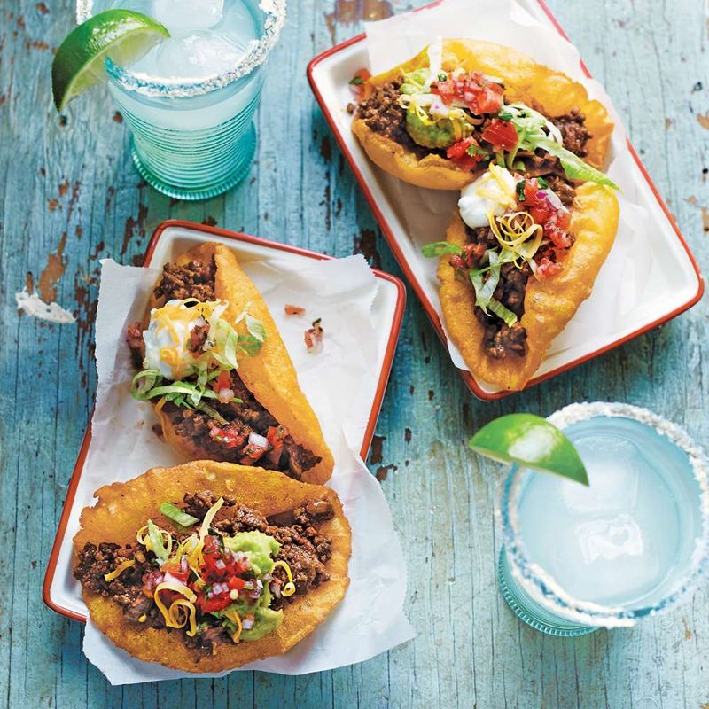 Puffy Tacos from Ray’s Drive Inn in San Antonio, TX