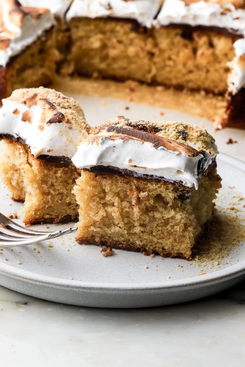 S’mores Sheet Cake