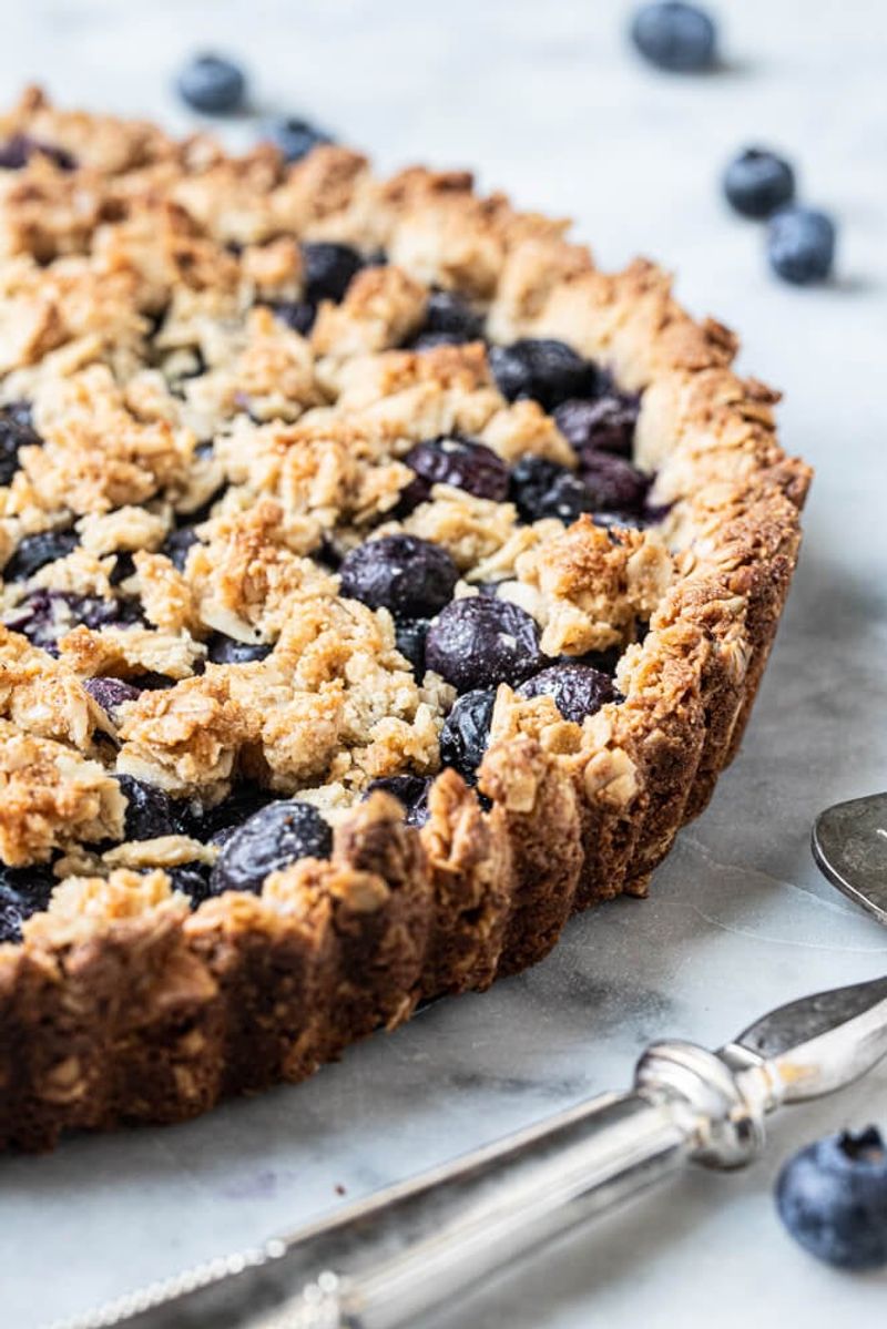 Blueberry Crumble Pie