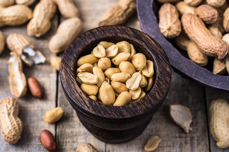 Peanuts (Dry Roasted, Unsalted)