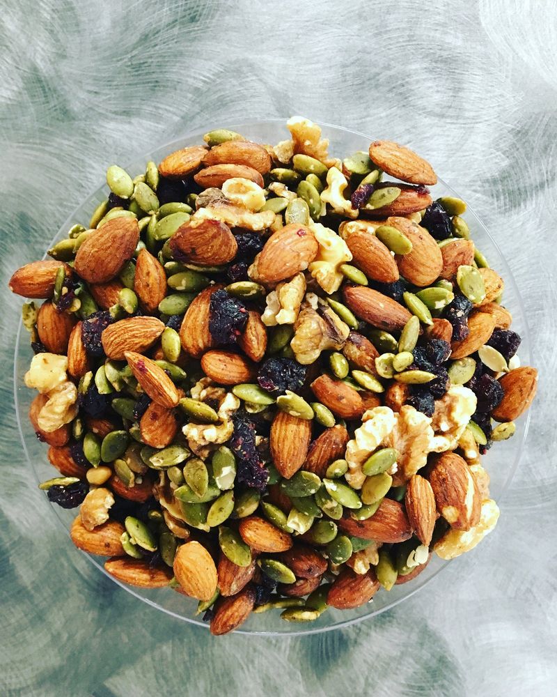 Low-Sugar Trail Mix with Just Nuts and Seeds