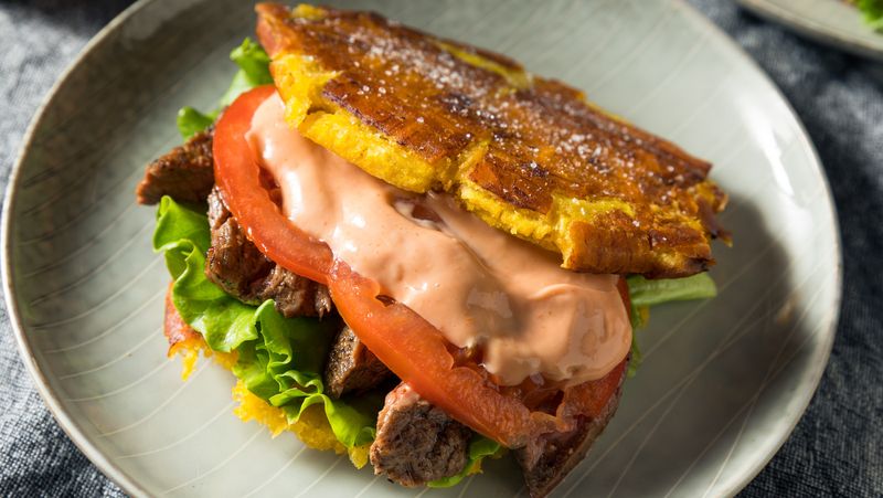 Jibarito Sandwich