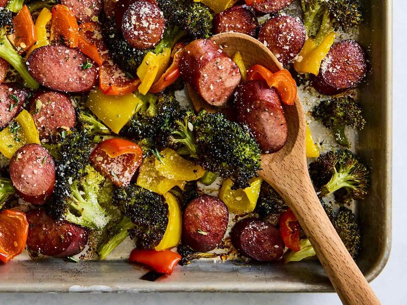 One-Pan Sausage & Veggie Bake