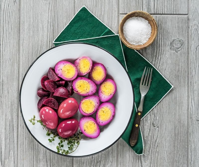 Red Beet Eggs