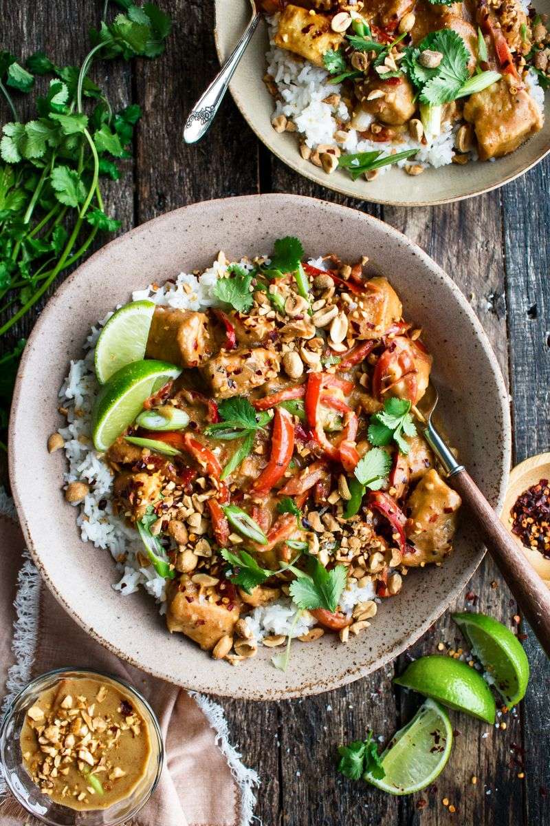 Thai Peanut Chicken Stir-Fry