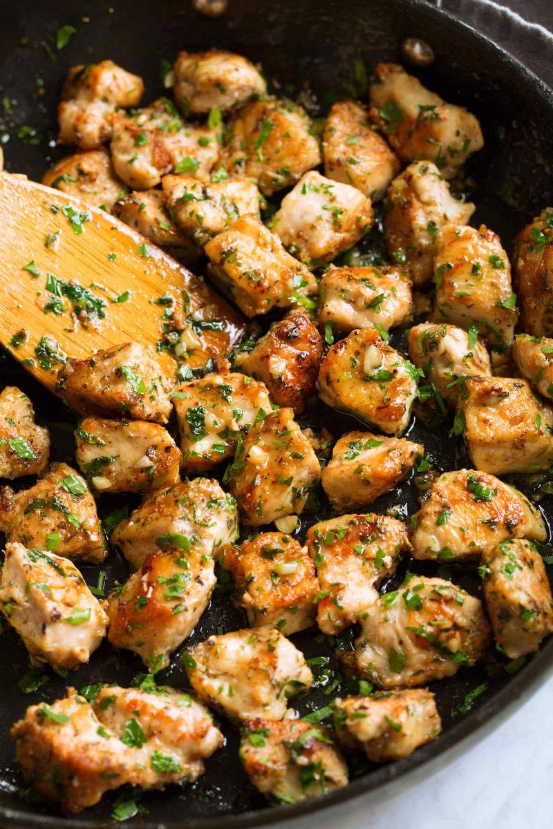 Garlic Butter Chicken Bites