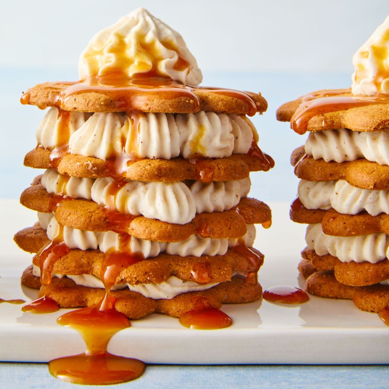 Gingerbread Icebox Cake