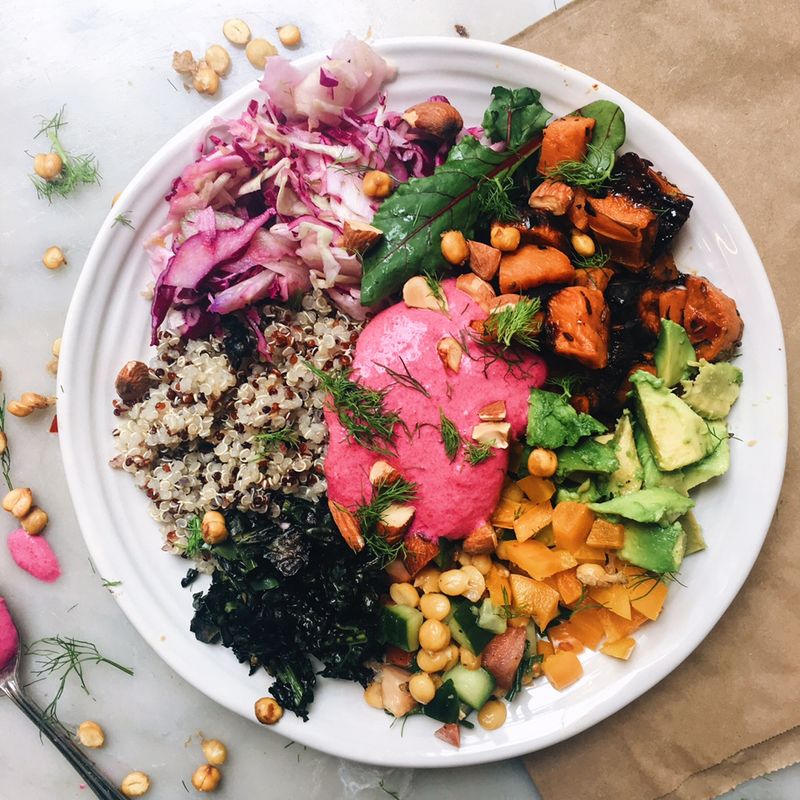 Rainbow Buddha Bowls