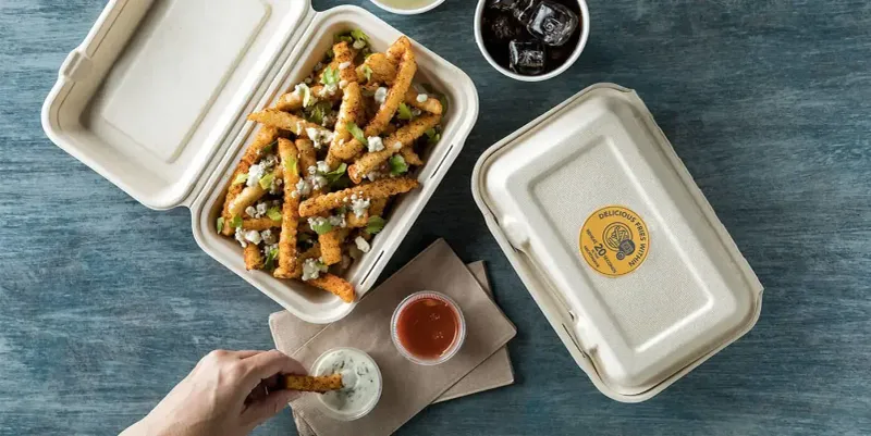 Reheated Delivery Fries