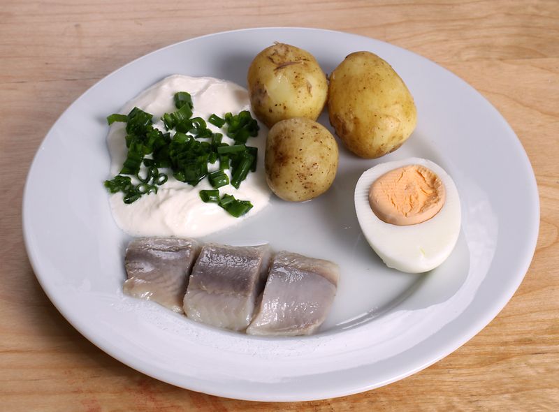 Sweden – Fish Pudding and Boiled Potatoes