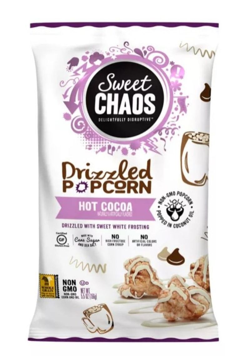 Sweet Chaos Drizzled Popcorn