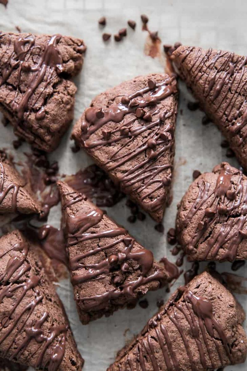 Double Chocolate Espresso Scones