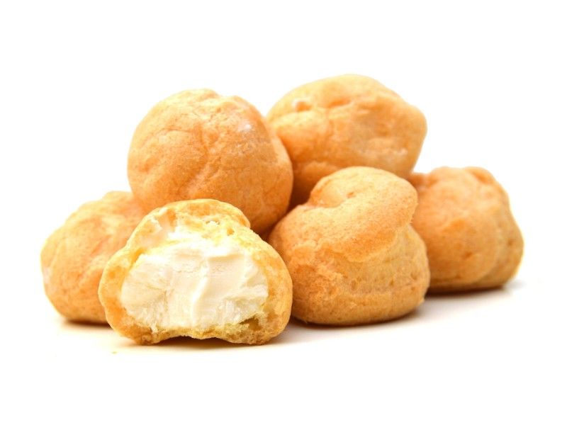 Mini Cream Puffs (Frozen Section)
