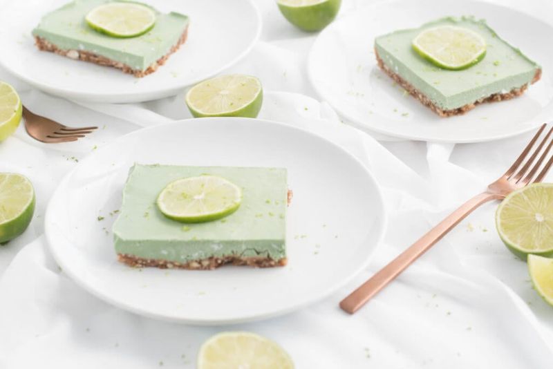 Key Lime Icebox Bars