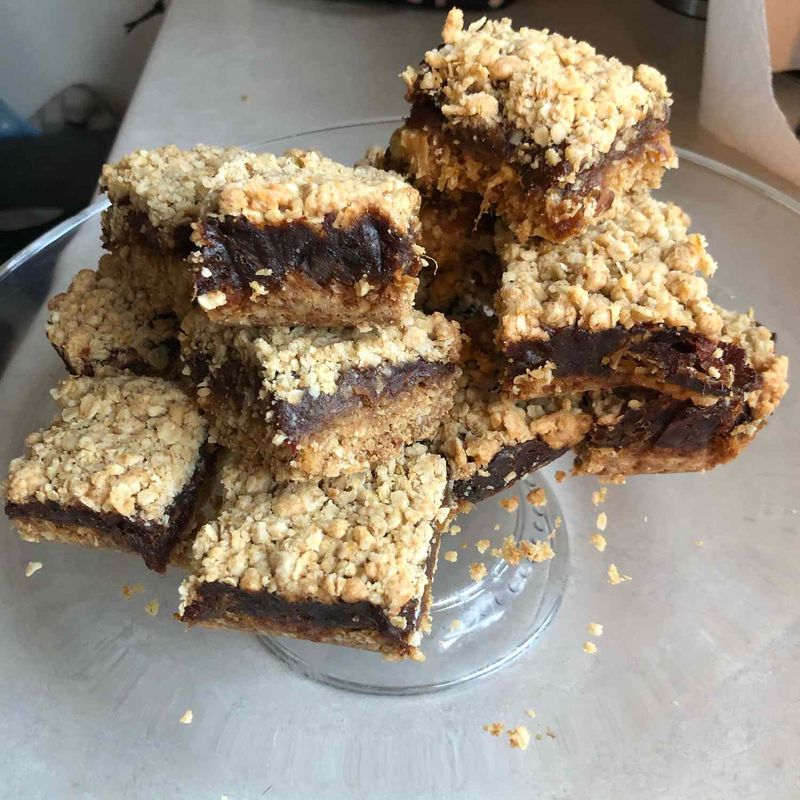 Walnut Date Bars