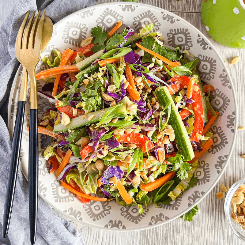 Thai Peanut Crunch Salad