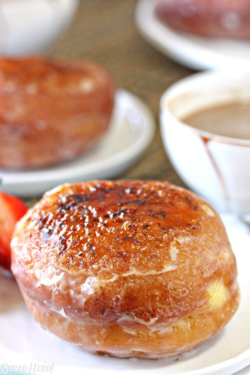 Crème Brûlée Donut