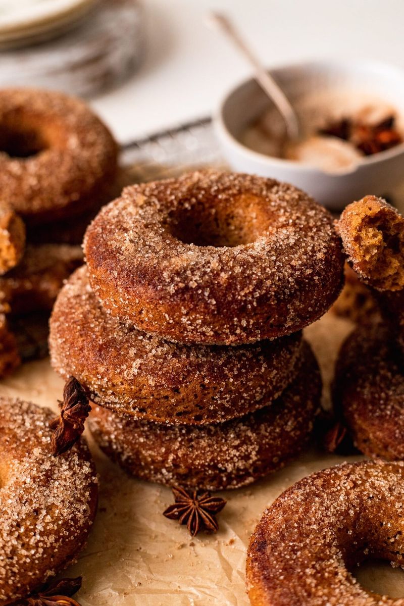Cinnamon Sugar “Protein Donuts”
