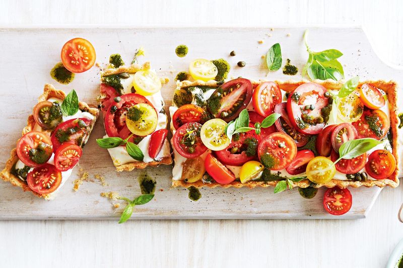 Tomato Basil Tart