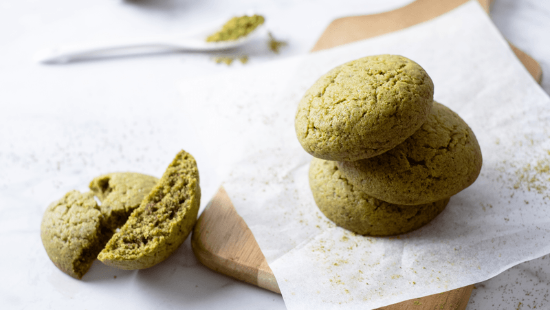 Matcha Sugar Cookies