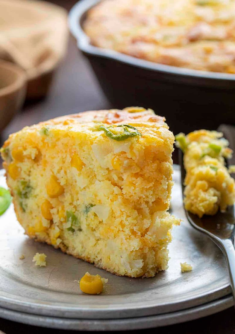 Cheddar Jalapeño Cornbread