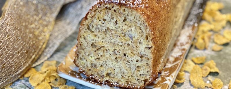 Frosted Flakes Banana Bread