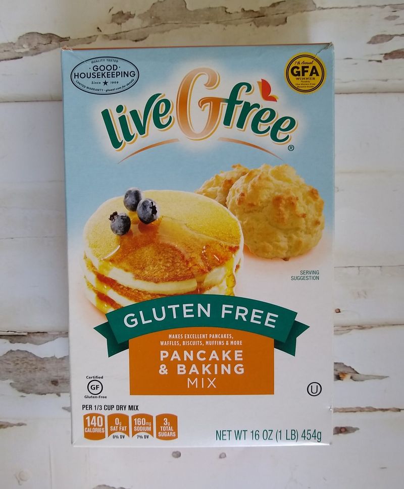 LiveGfree Gluten-Free Pancake & Baking Mix