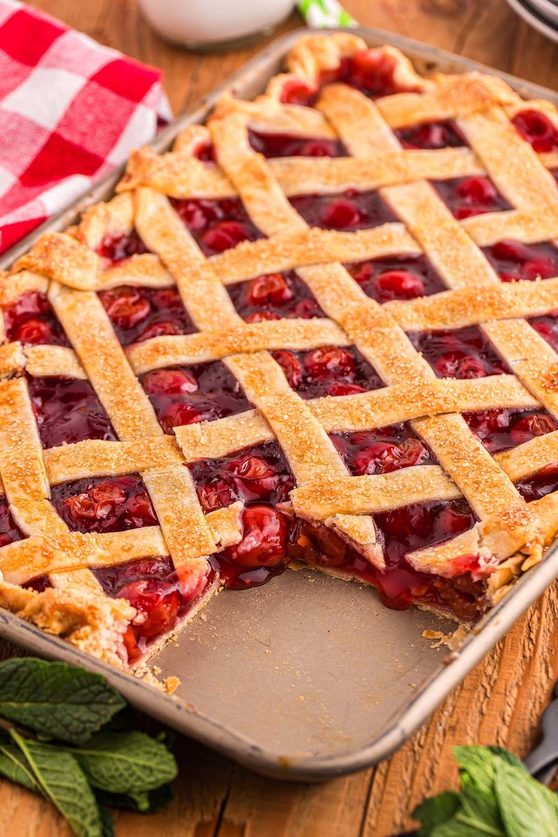 Cherry Lattice Pie