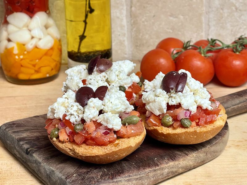 Dakos Salad (Cretan Style)