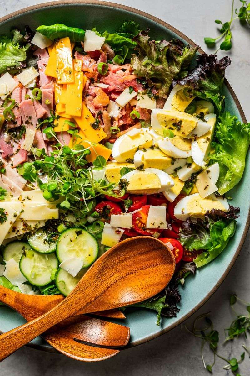 Chef Salad That’s Basically a Cold Deli Tray