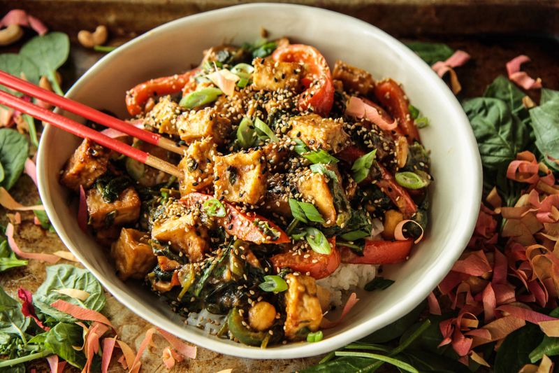Crispy Tofu Stir-Fry
