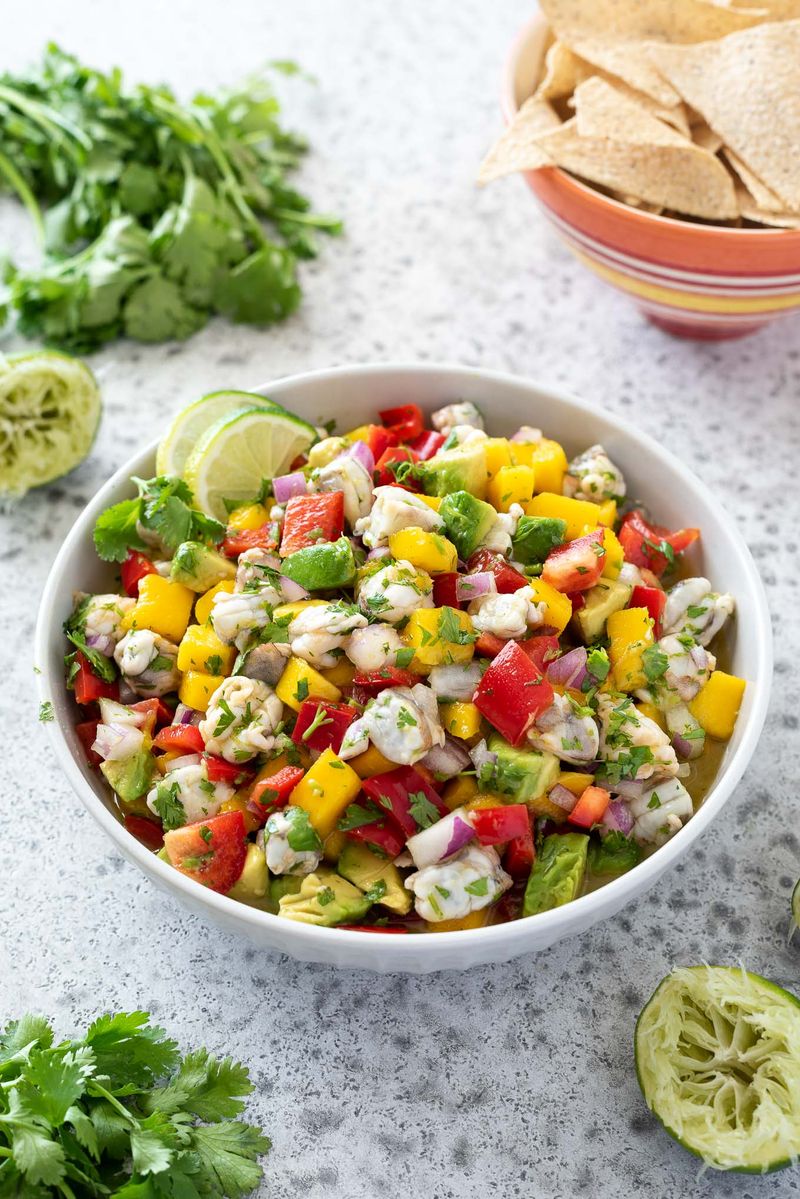 Tropical Shrimp Ceviche