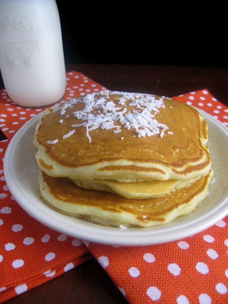 Coconut Milk Pancakes