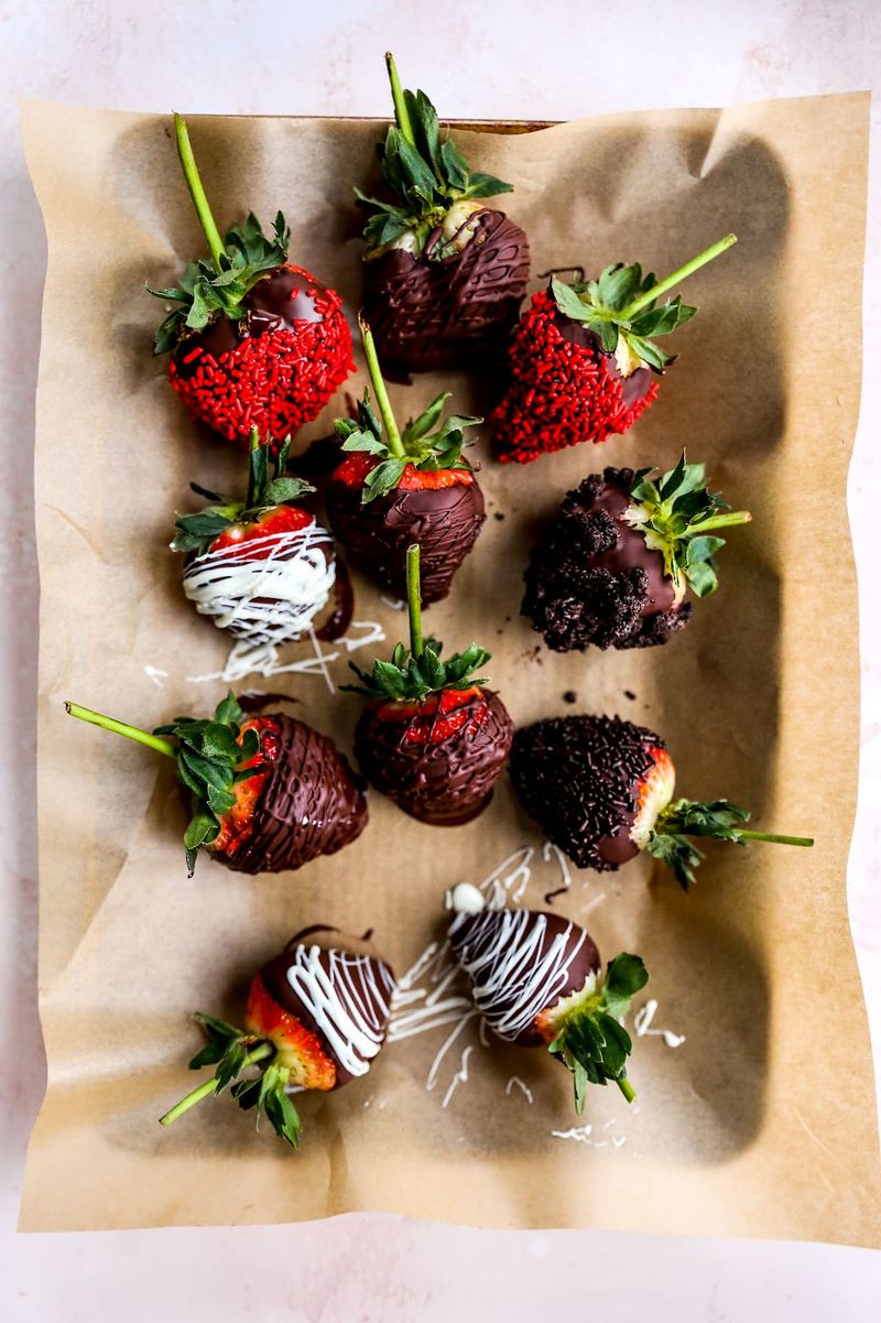 Chocolate-Dipped Strawberries