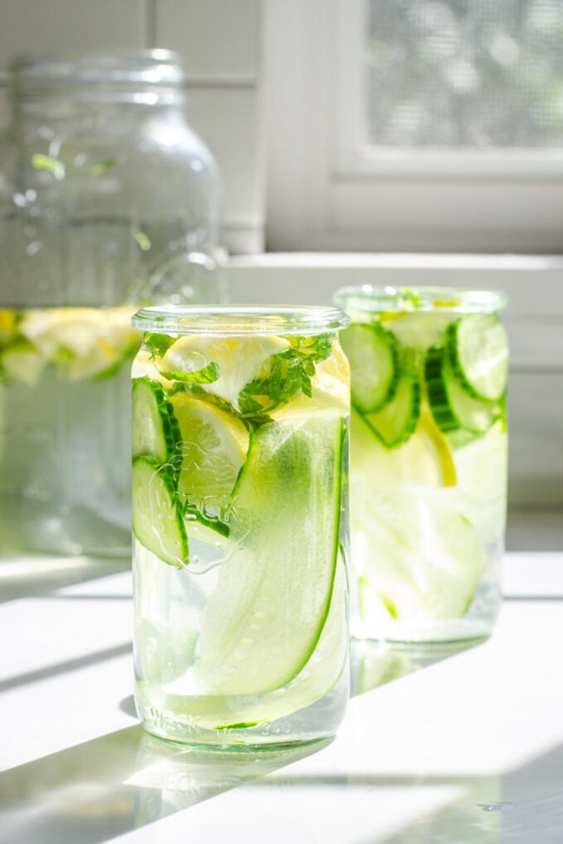 Cucumber-Infused Water
