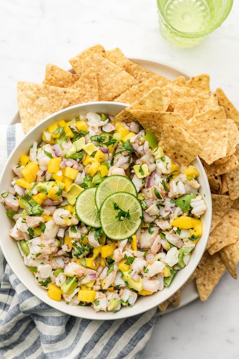 Shrimp and Mango Ceviche