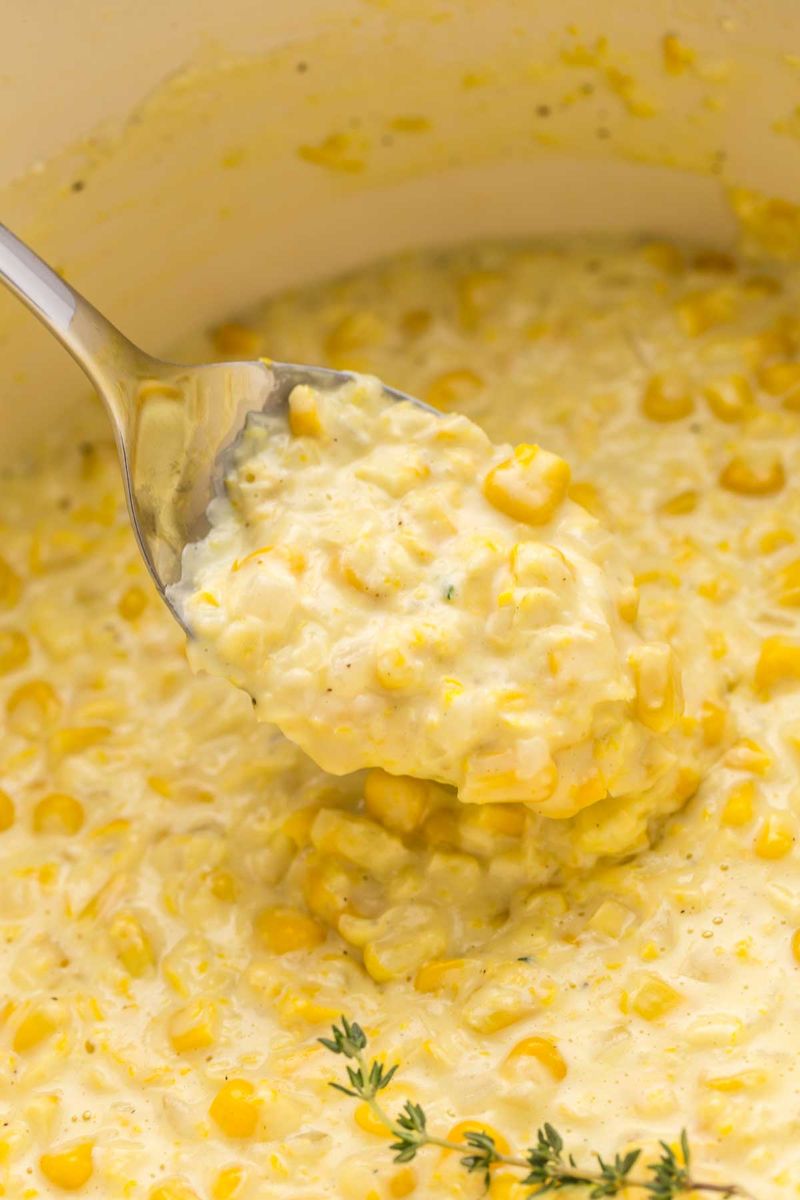 Creamed Corn (The Easy Way)